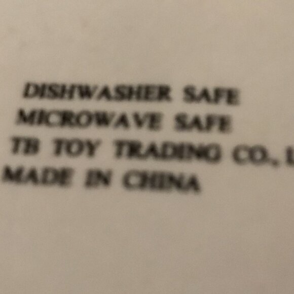 Dan Dee Collector's Choice white and pink stuffed bunny in 16 oz ceramic mug. - Picture 11 of 15